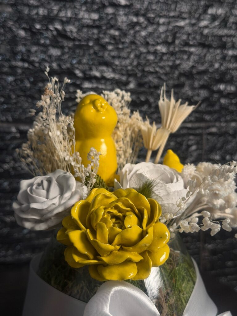 Arranjo Pássaro Amarelo