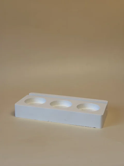 Porta Velas Bloco Triplo